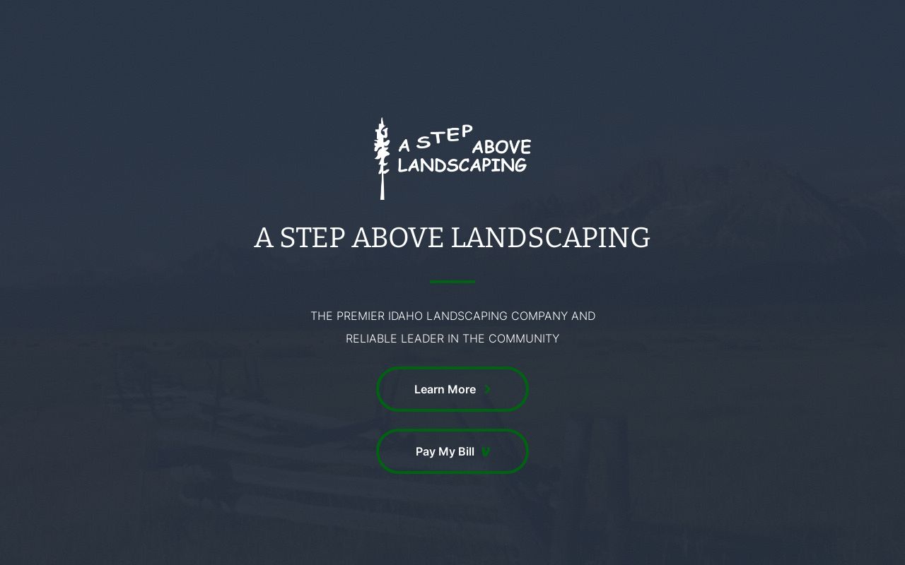 A Step Above Landscaping Bellevue Hailey Twin Idaho